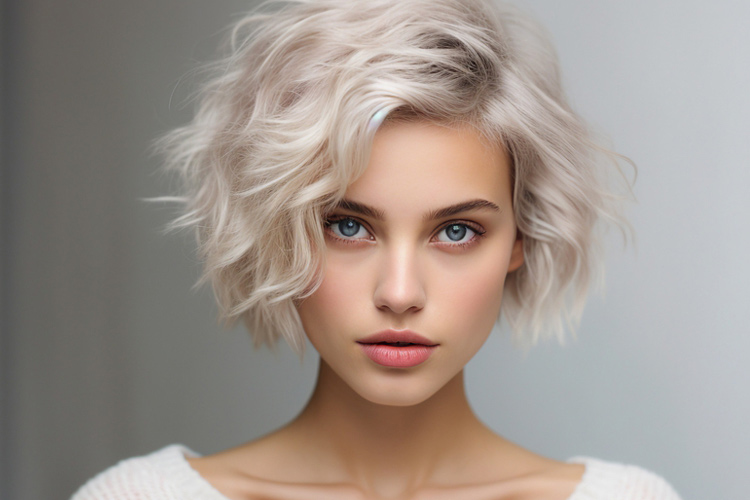  Gefärbtes / blondiertes Haar